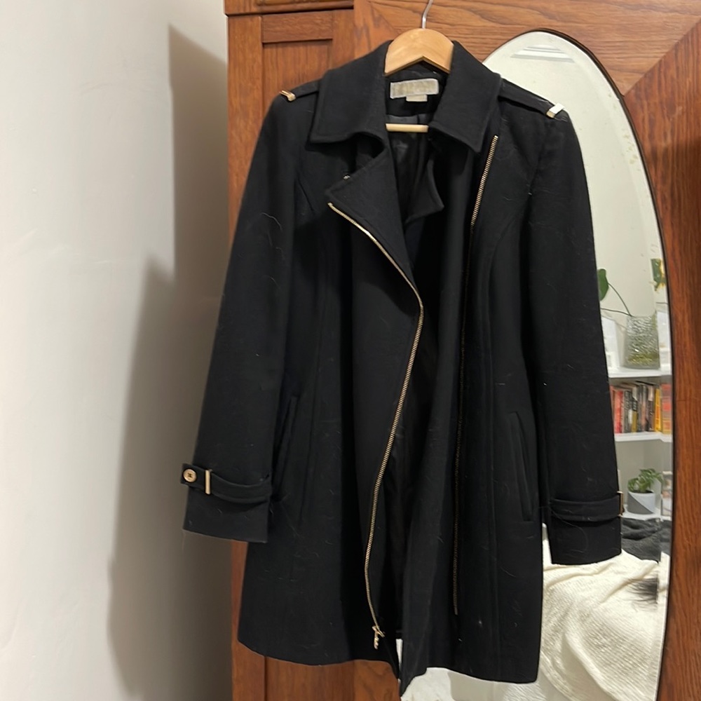 Michael Kors black coat